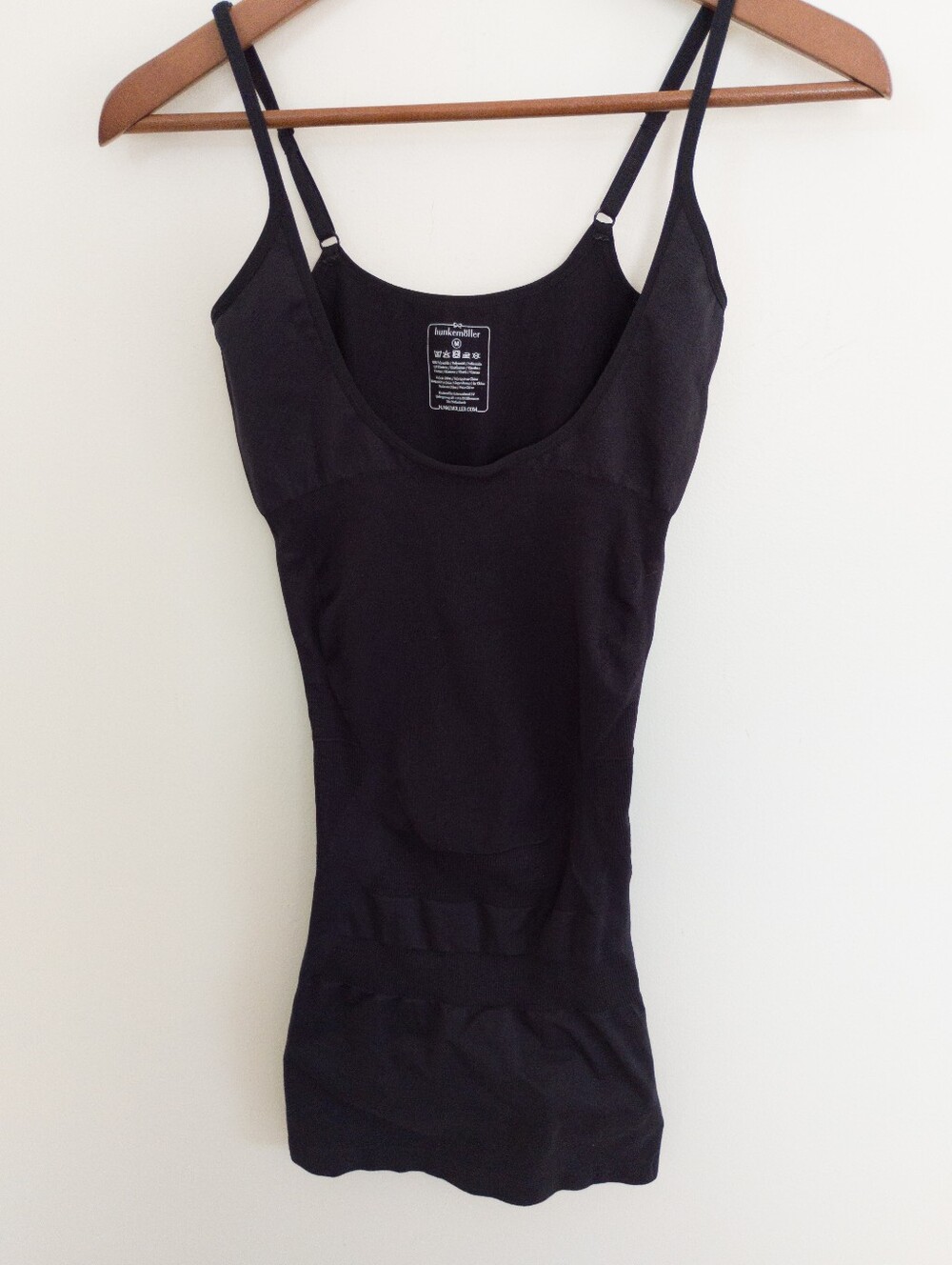 Hunkemoller Seamless Shapewear Camisole Tank Black Size M